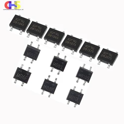 20pcs MB6F MB6S MB8F MB8S MB10F MB10S SOP-4 ABS8 ABS10 ABS210 DB105S DB106S DB107S DB157S DB207S SOP Rectifier Bridge Stack