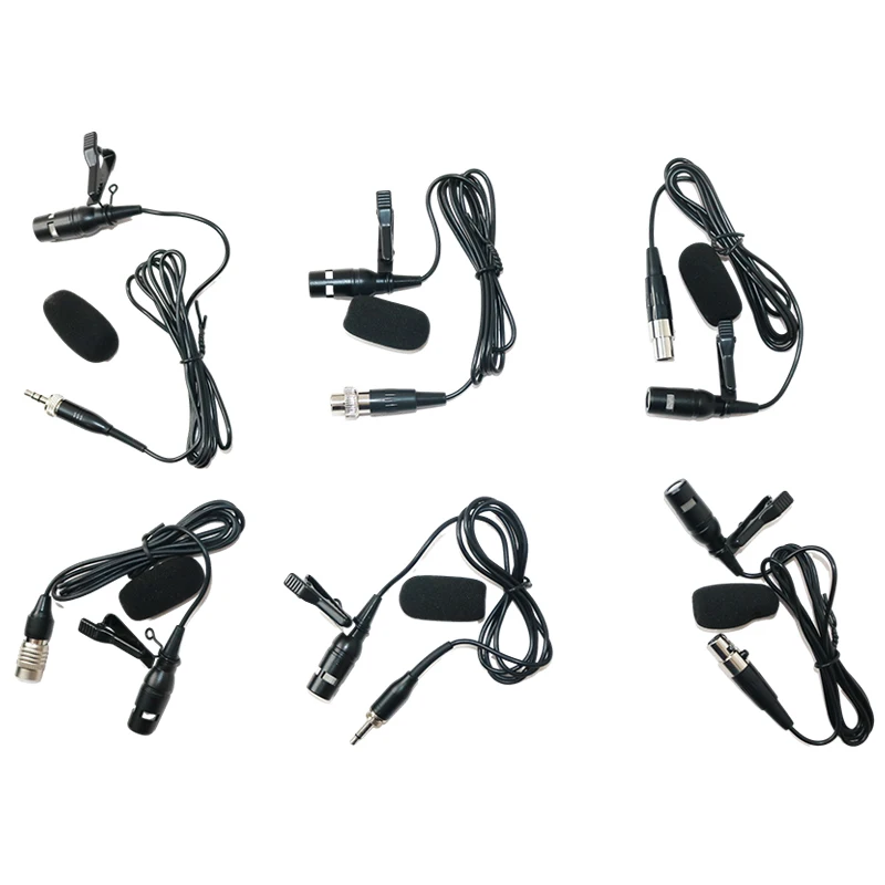 Lavalier Microfoon Voor Shure Akg Audio-Technica Senhaimibao Bodypack Zender