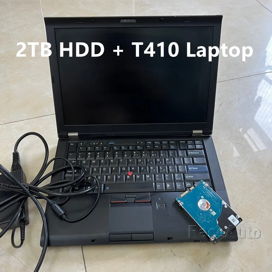 Auto Diagnostic Laptop T410 Computer Ram 8g With Battery Hard Disk 2tb Works Mb Star C4 C5 For Bmw Icom A2 NEXT