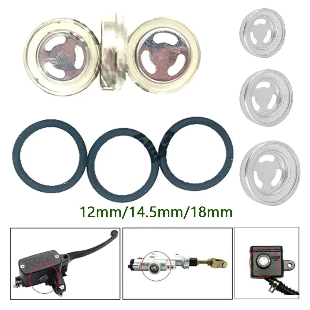 5Set New 12mm/14.5mm/18mm) Electric Scooter Parts Bike Disc Brake Oil Observation Window Electric Bike Accesories