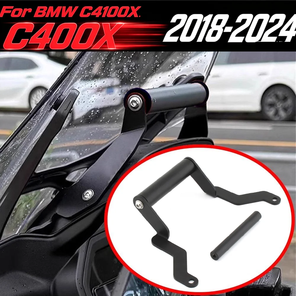 

Для мотоциклов BMW C400X C 400 X 400X C400 2018-2024: кронштейн-адаптер для крепления GPS-навигатора и смартфона, держатель-подставка