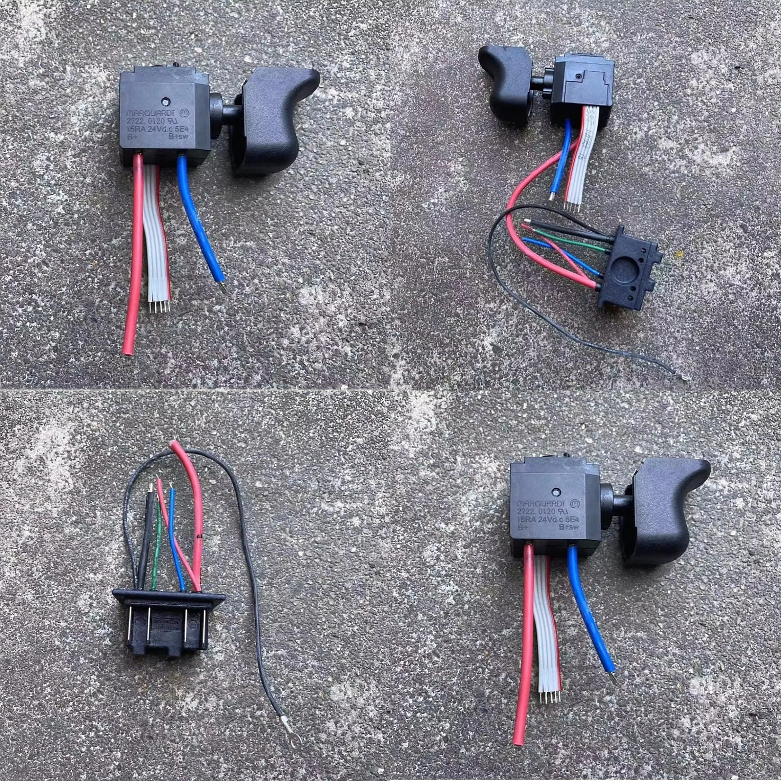 Picture 7: Original Power Switch for Milwaukee M12 M18 2551 2553 2554 2555 2504 2503 2867 Tool Parts