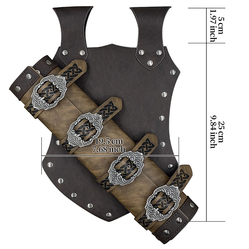 Soporte de espada de caballero Medieval, funda de cintura de cuero PU, Cosplay, Arma de batalla, anillo de Rapier, correa, funda, nuevo