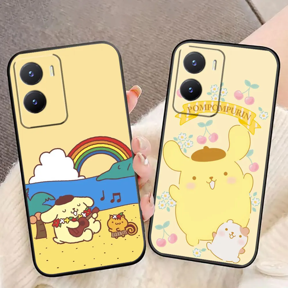 

Cartoon PomPom Purin Cute Dog Case For VIVO Y02 Y15S Y16 Y17 Y20 Y21 Y22S Y27 Y28 Y35 Y36 Y50 Y51 Y72 Y76 Y77 Y78 Y91 Y93 Case