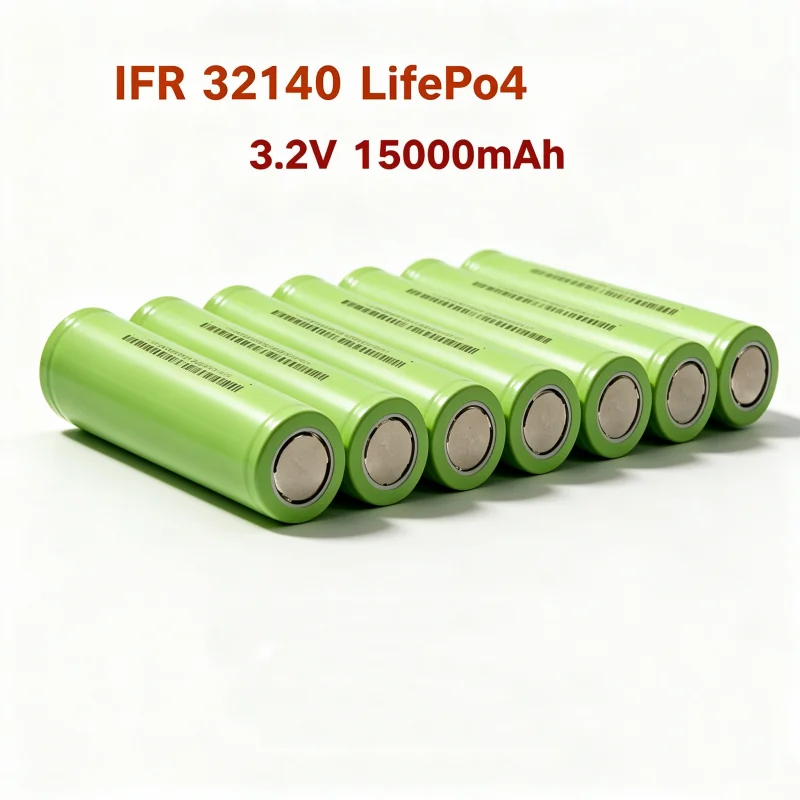 3.2V 32140 15Ah 45A LiFePO4 Battery 32140 Rechargeable Cells EV Home Energy Storage Ebike E-scooter Power Tools Battery Pack
