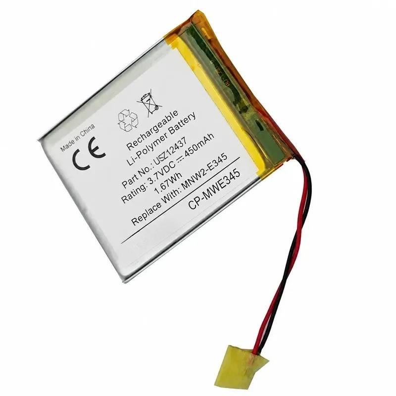 for Sony NWZ-E383 NWZ-E384 NWZ-E385 MP3 Player Battery US274237 Replacement Rechargeable Li-ion Battery