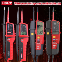 UNI-T Waterproof Voltage Continuity Tester Digital Voltmeter Voltage Probe Automatic Range Phase Sequence Continuity Multimeter