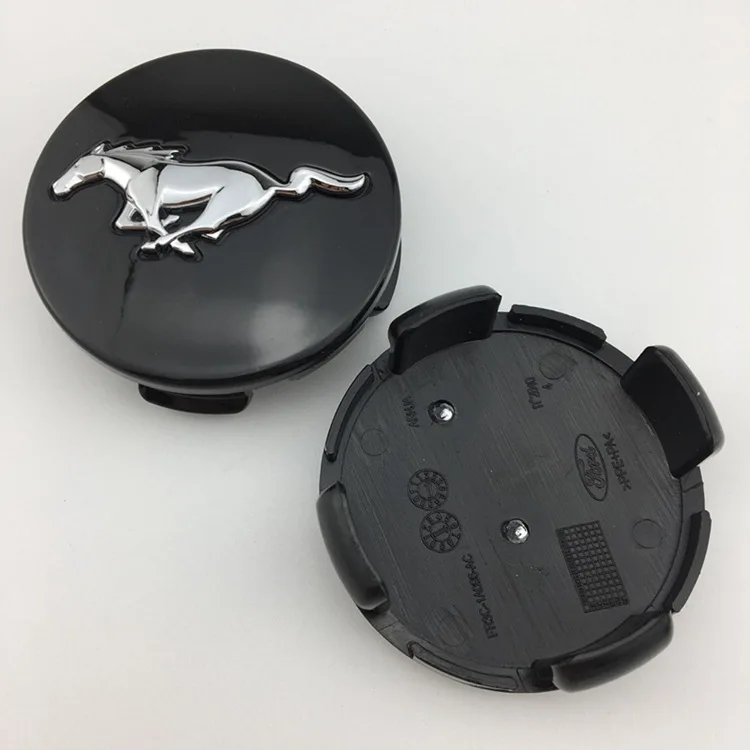 Cnzko 55mm 65mm abs geeignet für Ford Mustang Rad Mittel abdeckung Abzeichen Logo Reifen Mitte Kunststoff Abzeichen Abdeckung