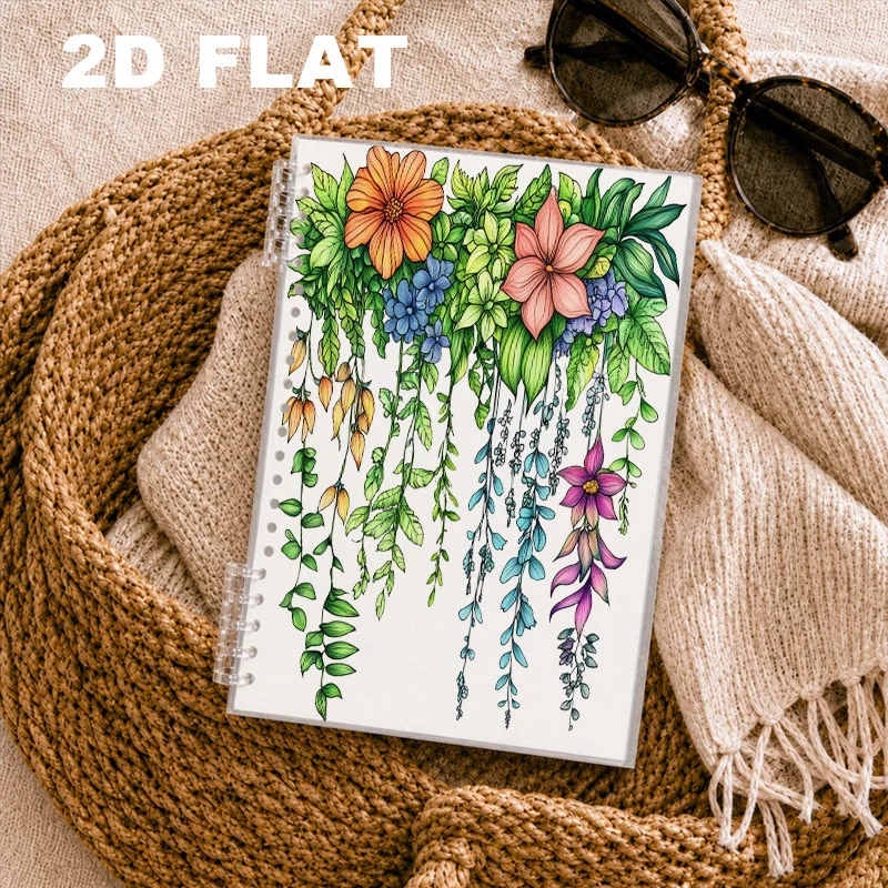 A5 Notebook Five Claw Loose Leaf Notebook (Double Sided Printing) Diary The Perfect Holiday Gift Notebook A5 Lined Notebook