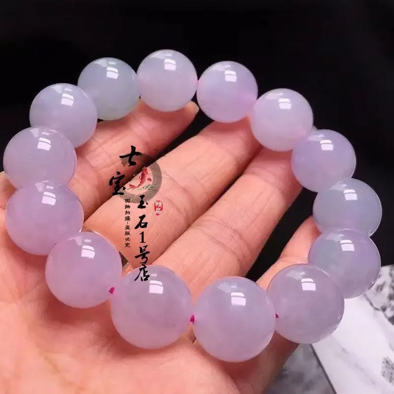 Purple Jade Bracelet Women Fine Jewelry Genuine Natural Myanmar Jadeite High Ice Grade A Burma Jades Bangle Bracelets Violets
