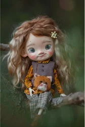 New 1/6 Big Head Pii with Girl Body Extra Free Hands and Feet PiPi Jaki Naughty Happy Cute Minor BJD Dolls shipping for free