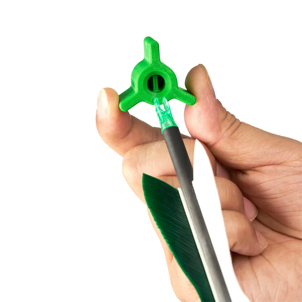 Archery Arrow Nock Adjuster Tool Nock Angle Correction Tool for Recurve Traditional Compound bow Archery Training Accessories - view 3