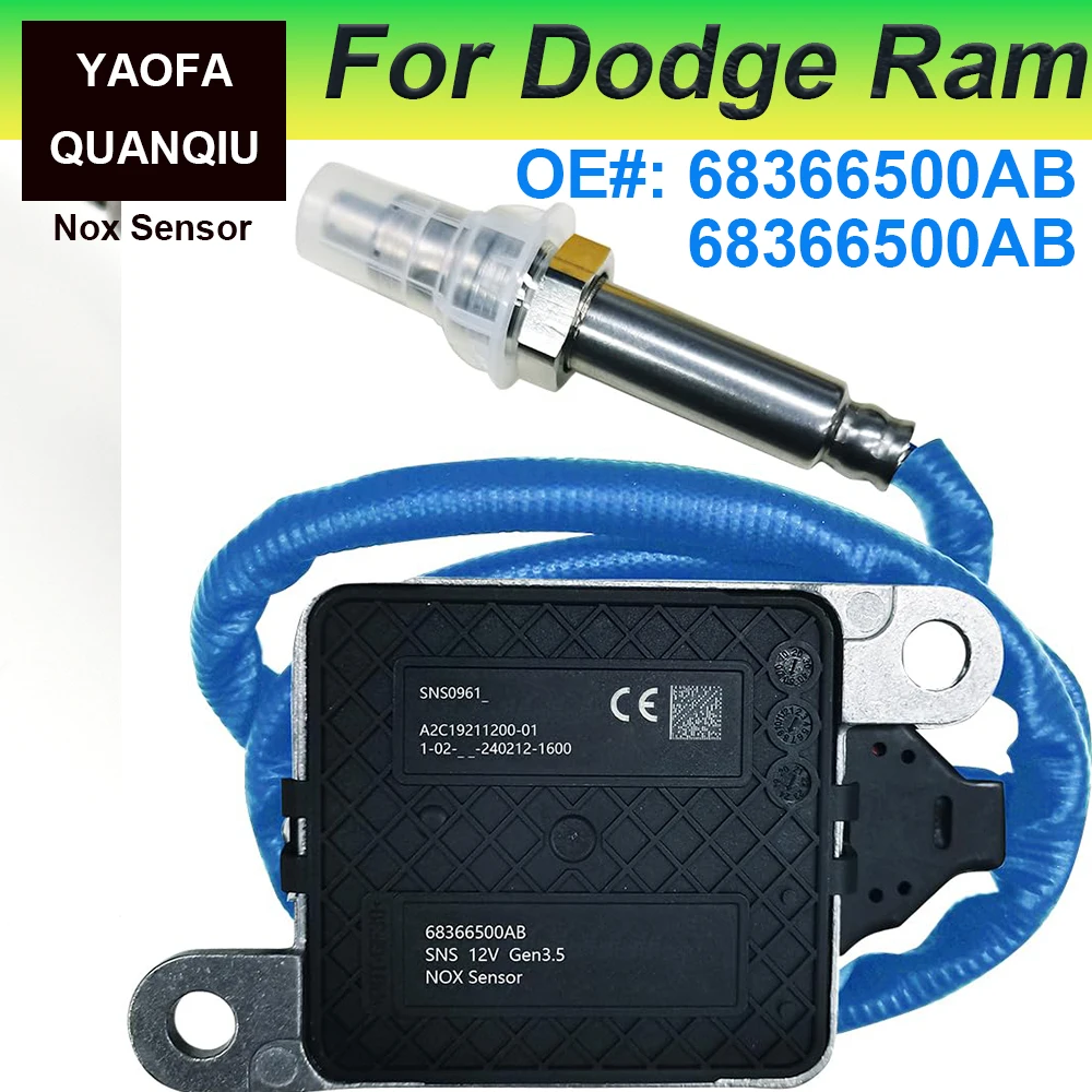 

68366500AB 68366500AC 68366500AA Original NEW Nitrogen Oxide Sensor NOX Sensor for 2019-2020 Ram Mopar