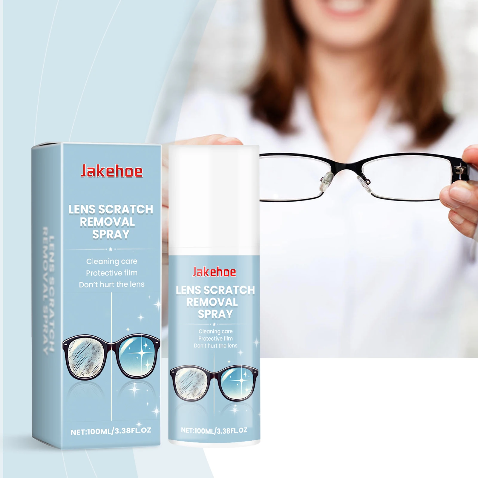 Lens Scratch Spray: Cleans, Restores, Removes Scratches, and Maintains Lenses