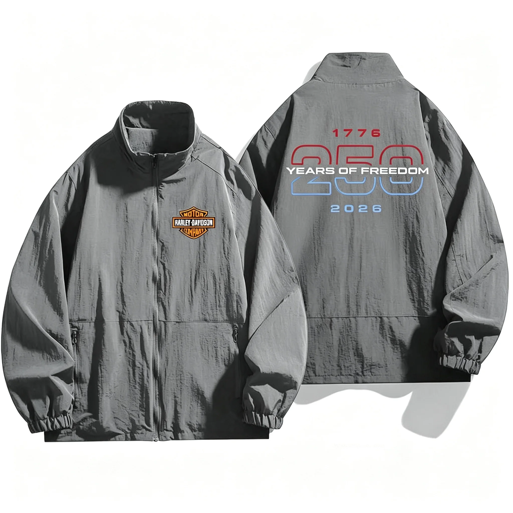 Harley Davidson Autumn Man Zip - Outdoor Camping Logo ulasan dan harga