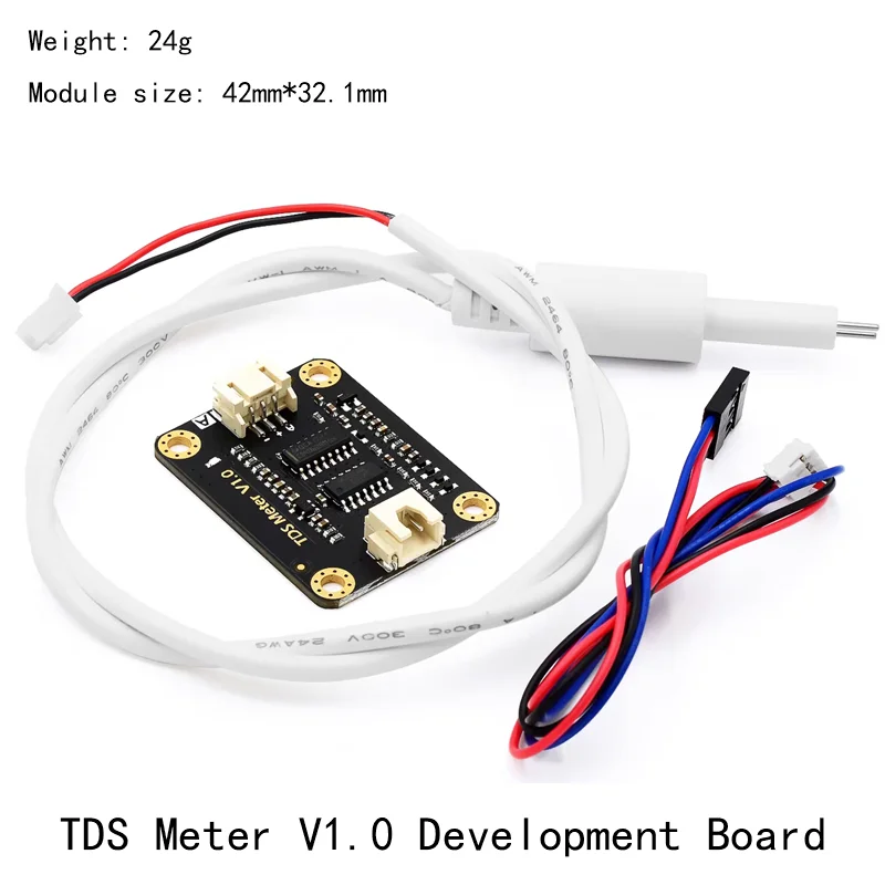 Módulo de Sensor de agua de medición de filtro de medidor de agua TDS V1.0, placa de desarrollo