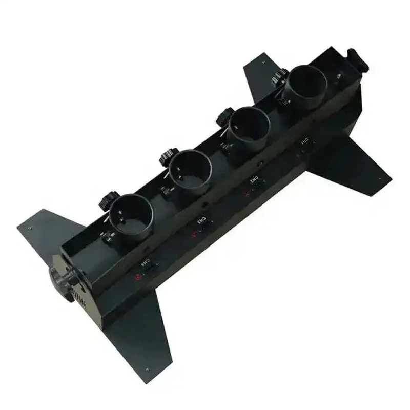 Four Heads DMX Control Confetti Machine Remote Confetti Cannon Stage Shot for Wedding Ceremony Party Performance EventDecoration