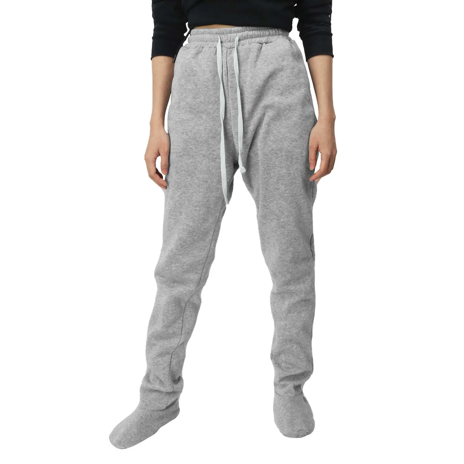 

Women Casual All-Match Sweatpants Solid Colors Stretch Harem Pants Pantalones Female Classic Loose Fit Jogger Trousers