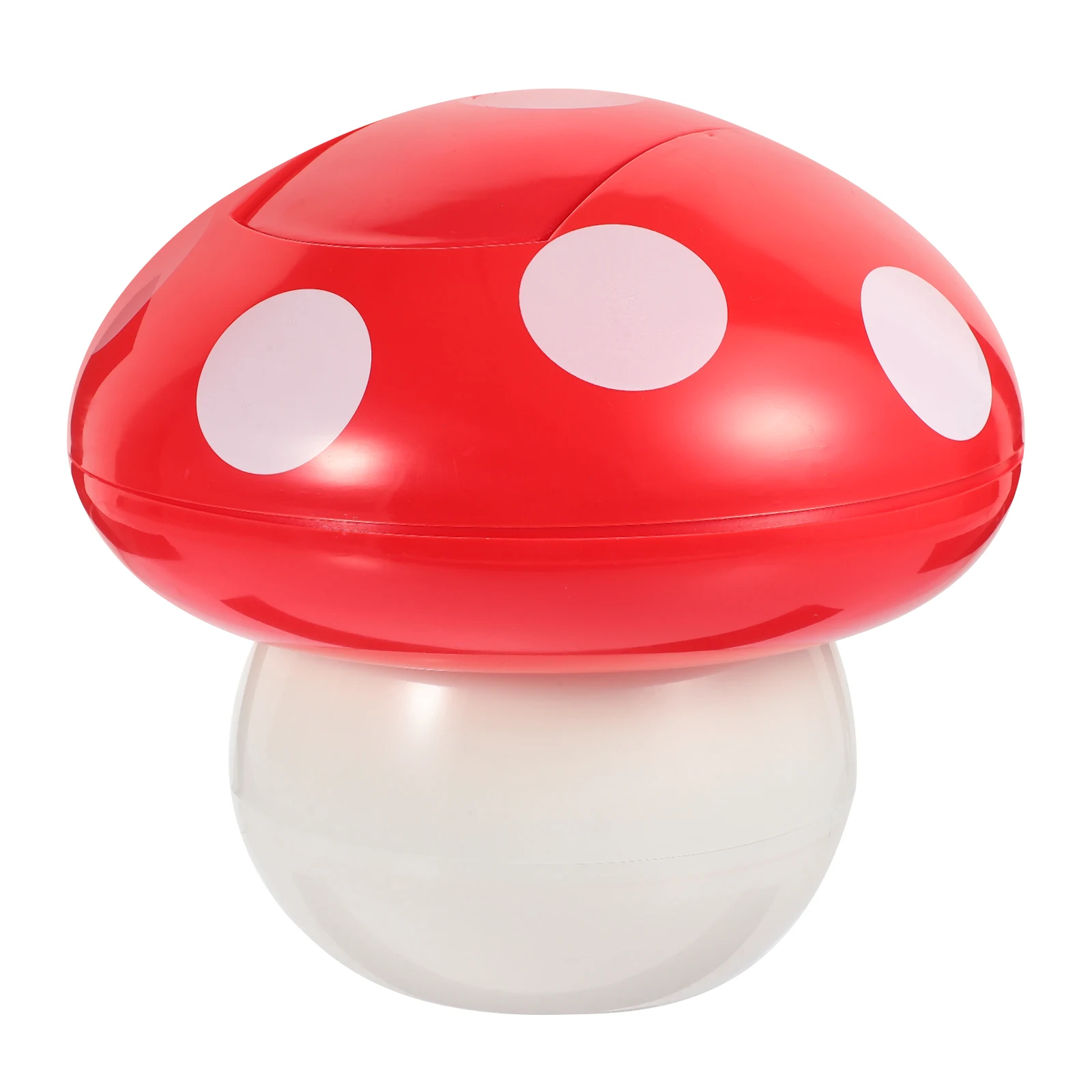 

Mushroom Trash Can Desktop Garbage Bucket Multi-Use Small Waste Container Office Bedroom Living Room Compact Mini Trash Can