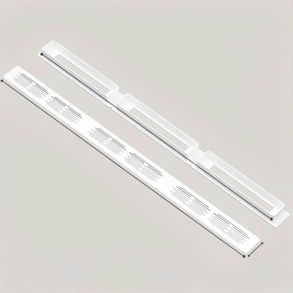 Aluminum Alloy Air Vent Grille For Cabinet Wardrobe Shoe Rack Ventilation Mesh Decorative Exhaust Plate Part