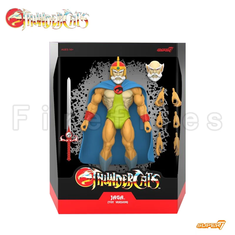 

7inches Super7 Thundercats Action Figure Ultimates Jaga Toy Recolor Version Anime Model For Gift