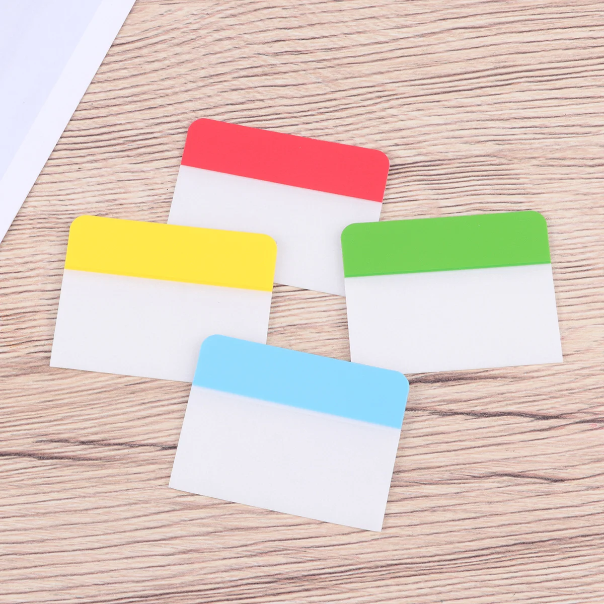 

N Times Re-Stickable Classified Index Stickers Bookmarks Page Markers Student Stationery Reading Accessories 3.8x5.1cm