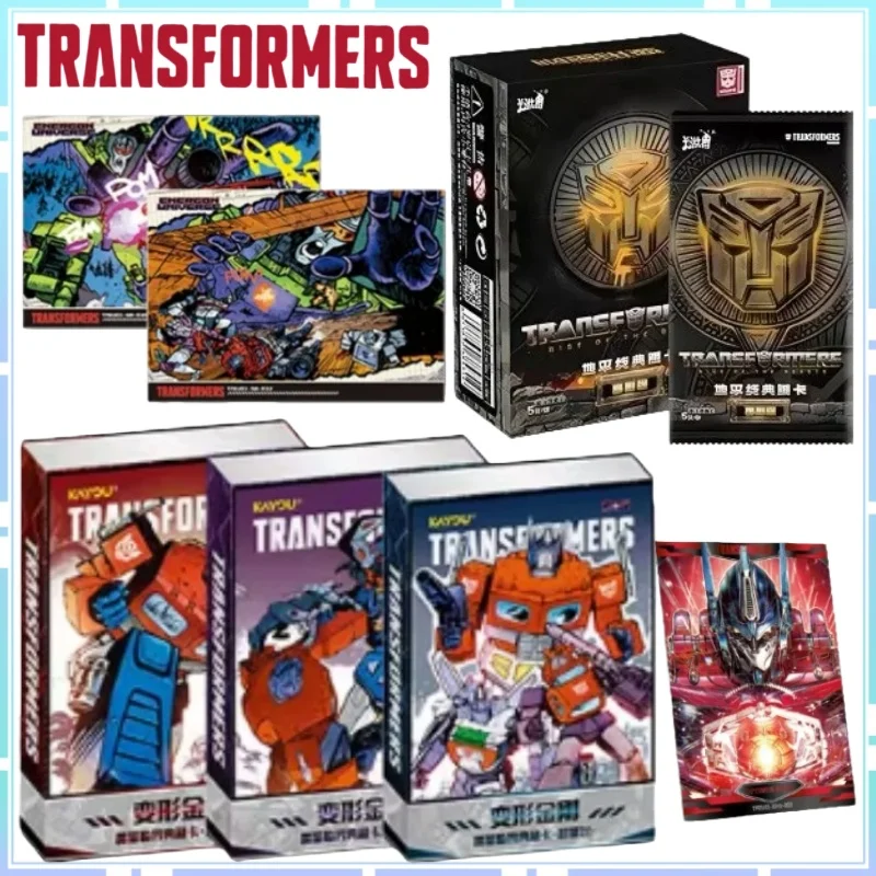 

KAYOU The Transformers Energy Critical Collector's Card Overload Pack Official Licensed Merchandise Collectible Card Blind Bag
