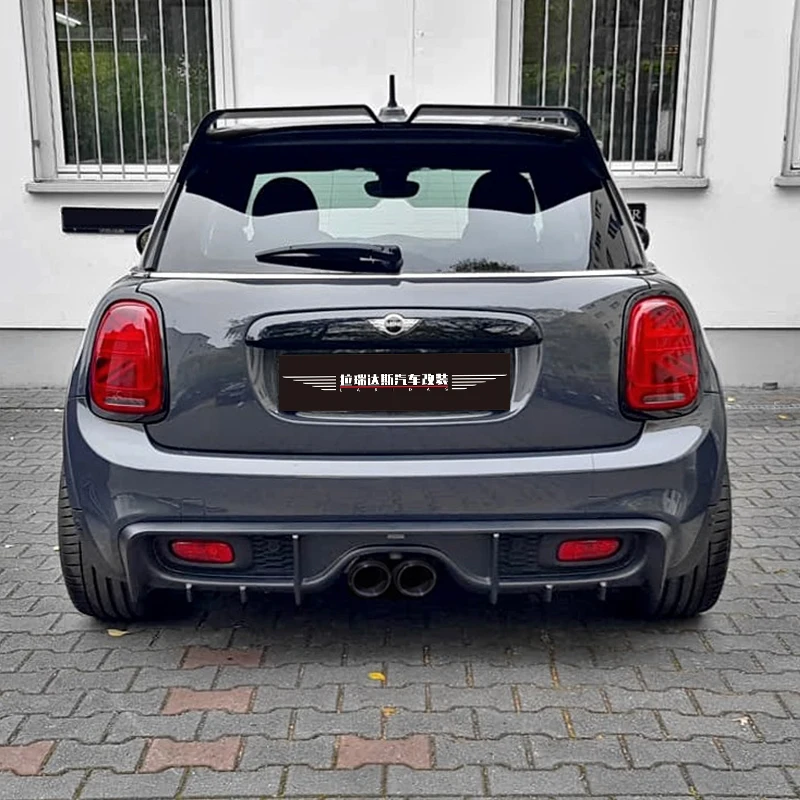 Real Carbon Fiber Rear Spoiler For MINI Cooper S F56 Cooper SE 2014-2023 Trunk Lid Tail Wing Accsesories Car Exterior Body Kit