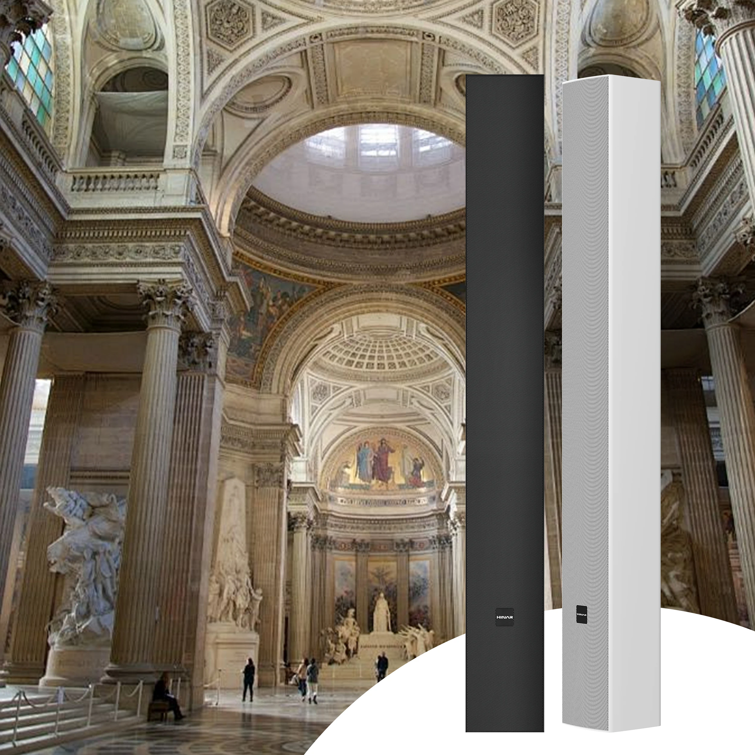 VPL-804B Professional Active Outdoor Show Stage Wedding Line Array Speakers Passive with Magnet Metal Shell