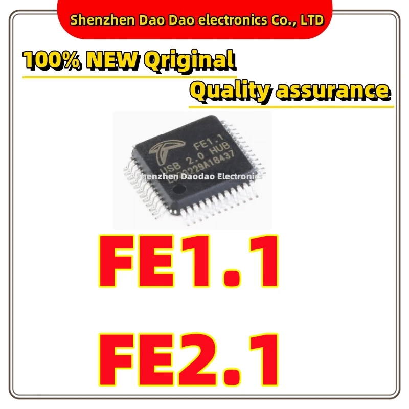 

10 FE1.1FE2.1 LQFP-48 USB2.0 HUB interface control chips new original