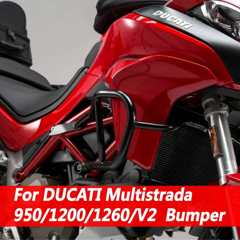 

Body protection bumper engine protection bumper competitive anti fall bar For DUCATI Multistrada 950/1200/1260/V2 modification