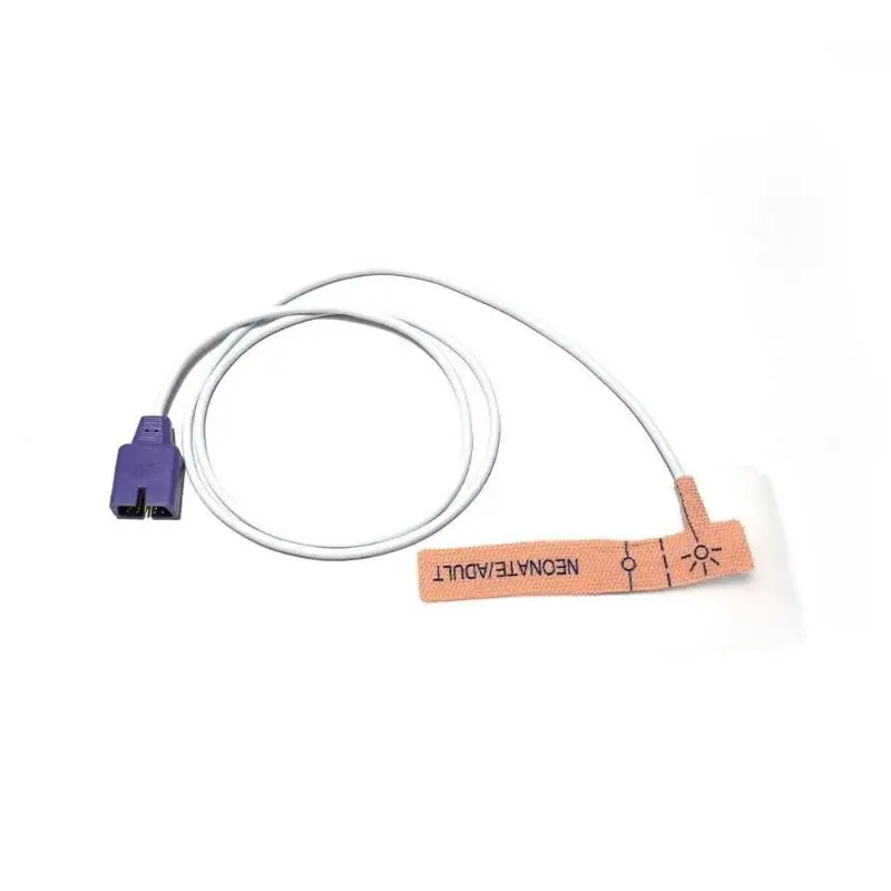 1 Stück MAX-A MAX-P Typ 9-Pin Einweg-SpO2-Sensor mit Oximax SpO2-Sonde für Erwachsene, Kinder, Säuglinge und Neugeborene für Nellcor – Detail 4