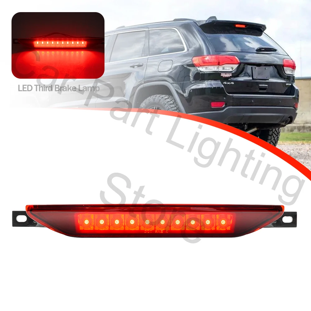 

1pc For Dodge Caliber Jeep Compass Grand Cherokee WK2 LED high mount brake stop light 3rd third brake light #05303754AG