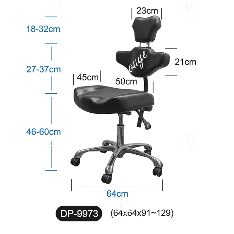 C المهنية متعددة الوظائف رفع كرسي الوشم متجر محدد تصفيف الشعر كرسي الجمال على عجلات Cabeceros bef자 الأثاث AA