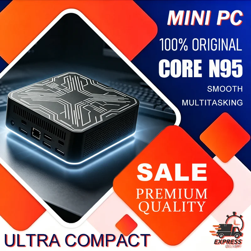Smart Home Pc - Mini Computadora con Intel Core N95,