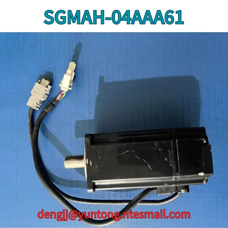 

Used SGMAH-04AAA61 servo motor 400W test OK Fast Shipping