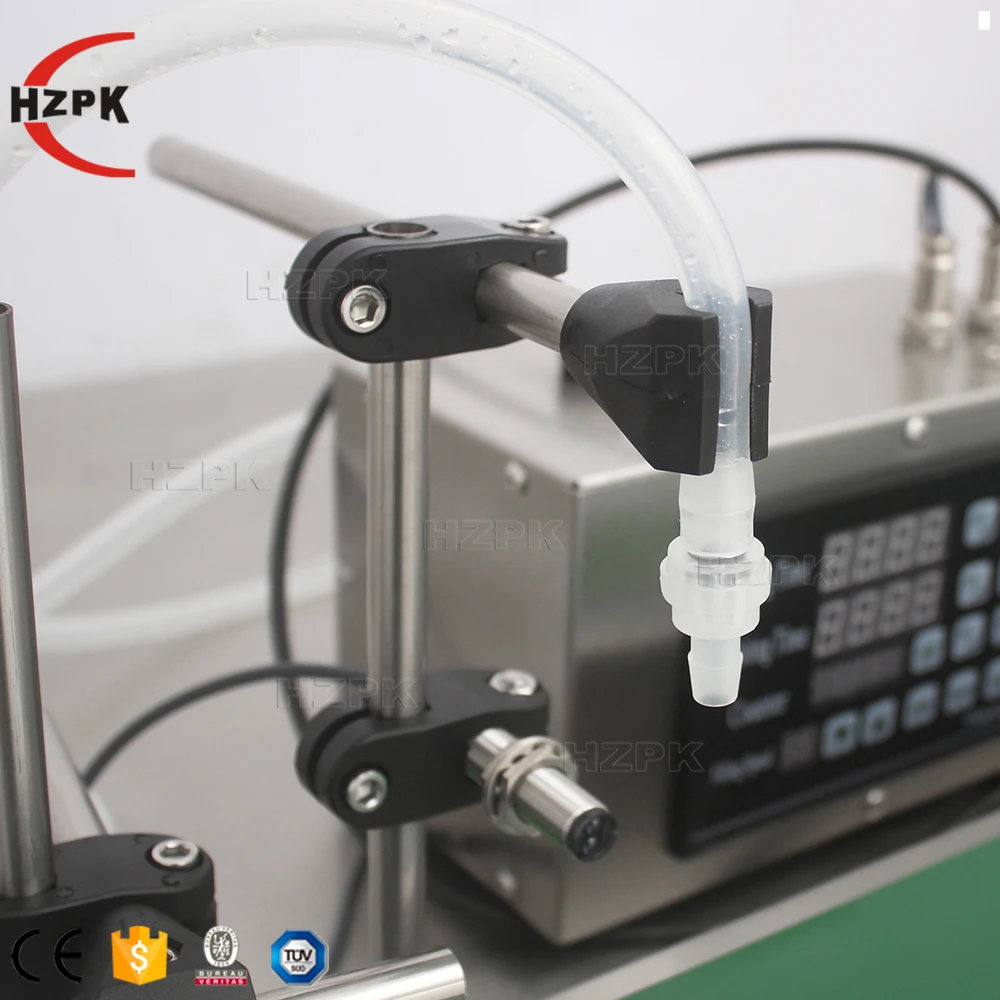 HZPK etherische olie flacon productie plant water digitale controle vulmachine kleine vloeistof 10-100 ml