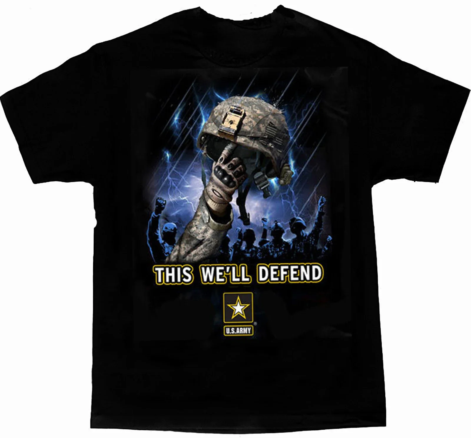 This We'll Defend. US Army Strong T-Shirt. Summer Cotton Short Sleeve O-Neck Mens T Shirt New S-3XL