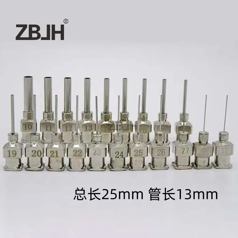 120pcs 1/2(0.5) inch 8g to 30g All Metal Tips Blunt Stainless Steel Glue Syringe Dispenser Needles