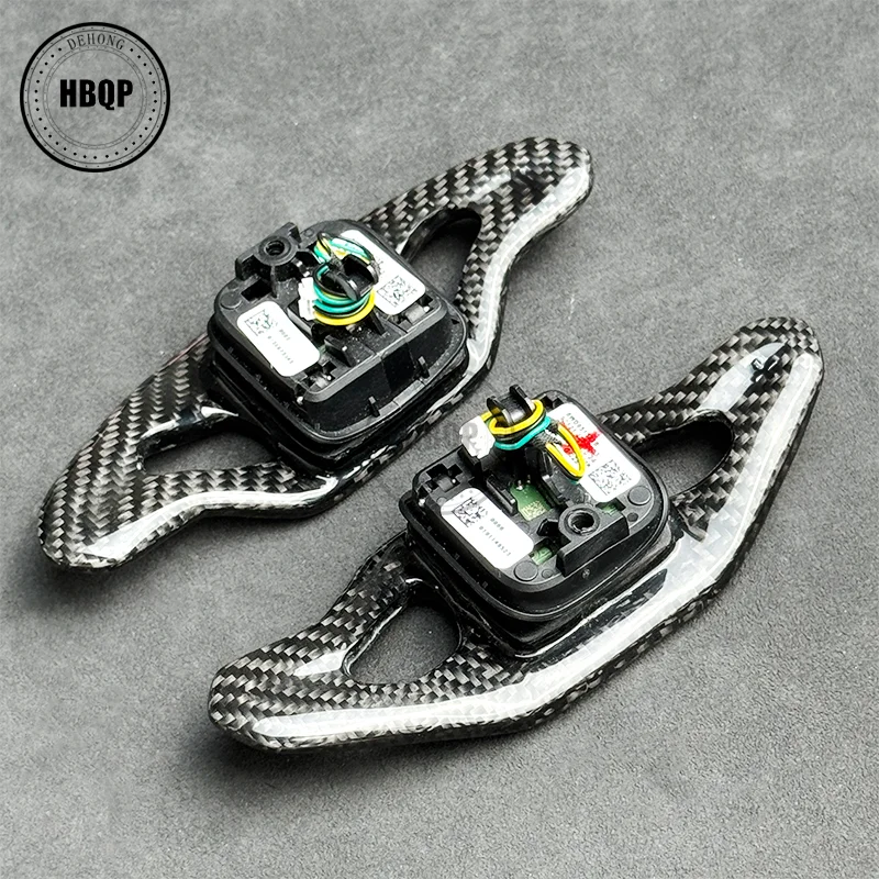 SK For Audi A3 S3 RS3 A4 B9 S4 RS4 A5 S5 RS5 A6 S6 A7 A8 S8 Q3 Q5 Q7 RS6 C7 C8 RS7 TT Carbon Fiber Steering Wheel Paddle Shift
