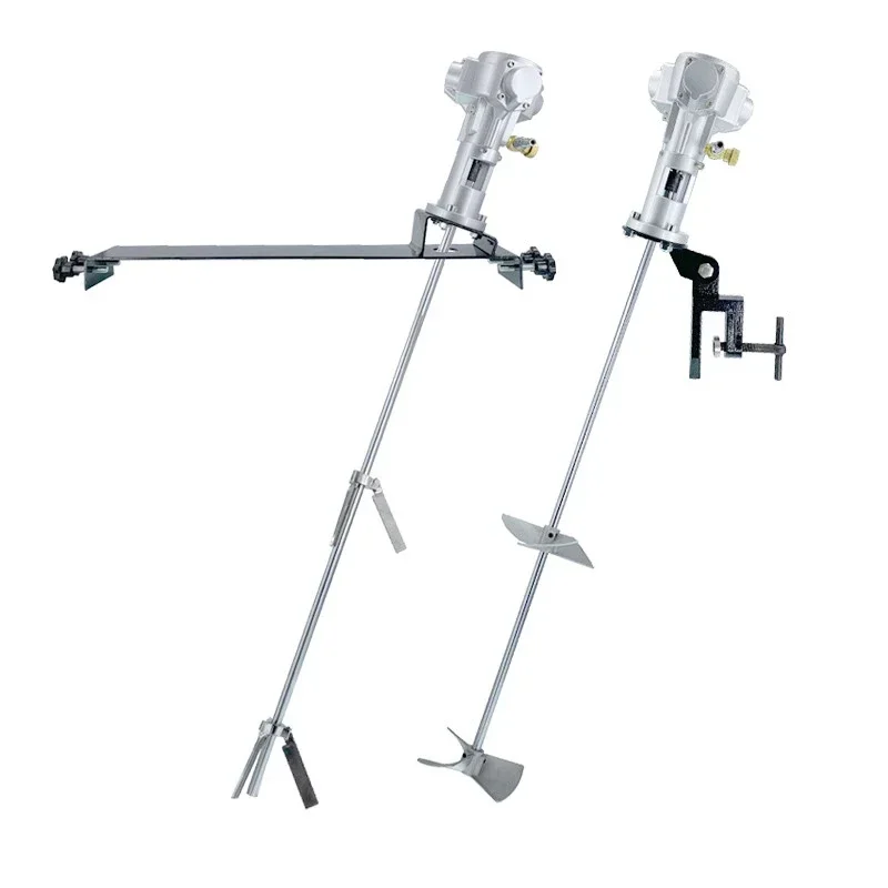 

Pneumatic mixer paint coating electric mixer 50-gallon Drum Horizontal Industrial explosion-proof ink dispenser