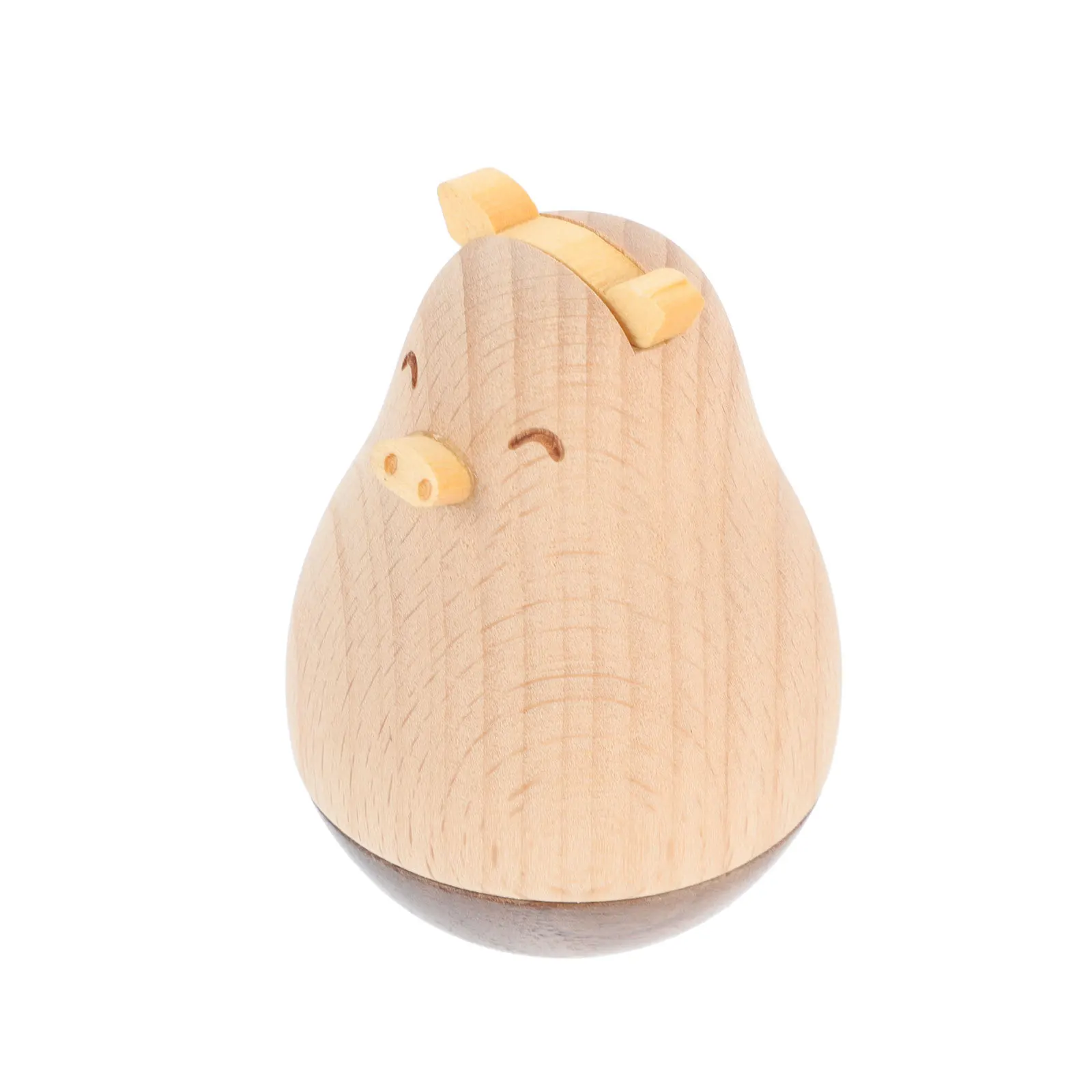 

Wooden Animal Tumbler Decor For Home Office Desktop Decoration Christmas Wedding Birthday Festival Ornament