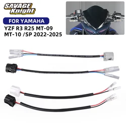 2024 MT-09 Turn Signal Wiring Plug DRL Wire Harness Adapter For YAMAHA MT09 MT10 MT 09 10 SP YZF-R3 YZF-R25 YZF R25 R3 2022-2025