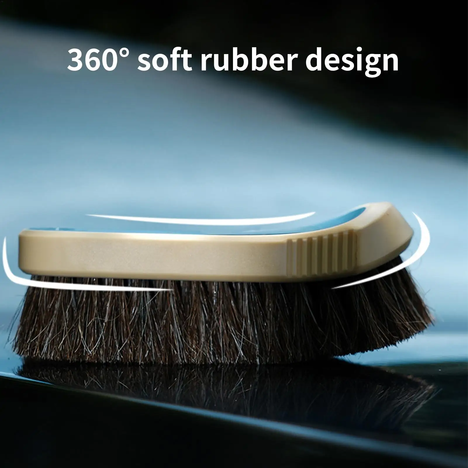 

Автомобильная щетка для интерьера, щетина из конского волоса, тряпка для автомобиля, щетка для пыли салона автомобиля для владельцев автомобилей, седан, грузовик, внедорожник, автофургон, воздух