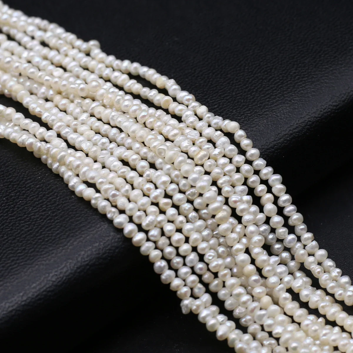 Natural Freshwater Pearls Bead Oval Shape Pearls Loose Spacer Beaded for Making DIY Jewerly Necklace Earrings Accessories 36cm