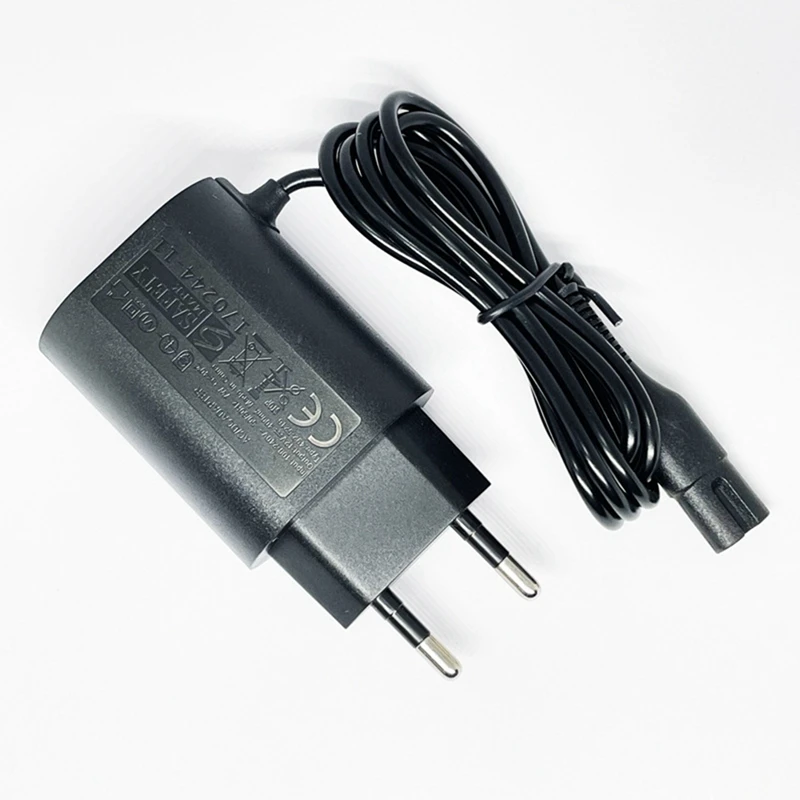 Cargador de afeitado de repuesto para Afeitadora eléctrica Braun Series S3, S5, S7, S8, S9, adaptador de cargador, enchufe duradero de la UE, 12V, 0.4A