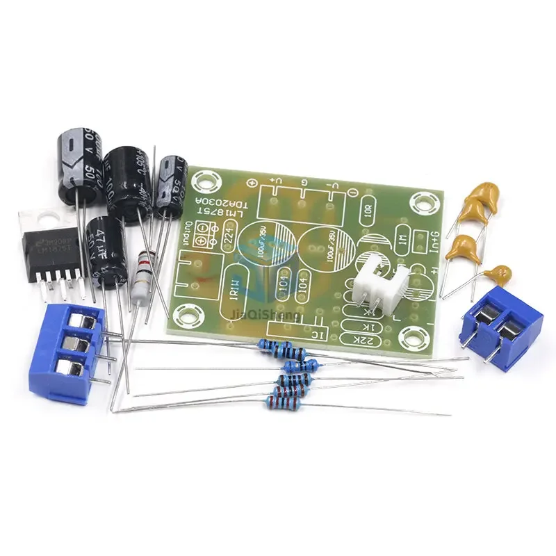 LM1875T Mono Boom Level Power 30W Papan Amplifier Speaker Power Amplifier PCB Produksi DIY Kit LM1875