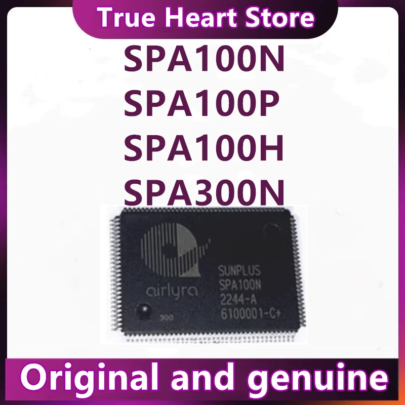 SPA100P SPA300N SPA100N SPA100H LQFP-128 SUNPLUS قطاع المتكلم معالج رقاقة 1 قطعة