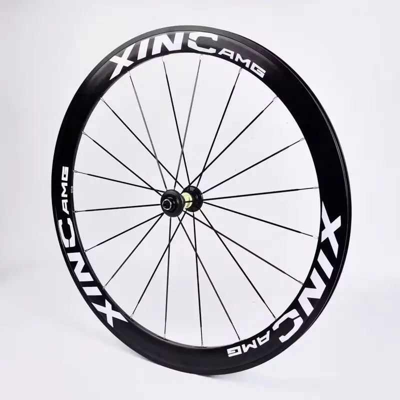 120Ringing700C40MMHigh Frame Straight Pull Wind Breaking Flat Spokes6ClawV/CDisc Brake Road Wheelset – Detail 9