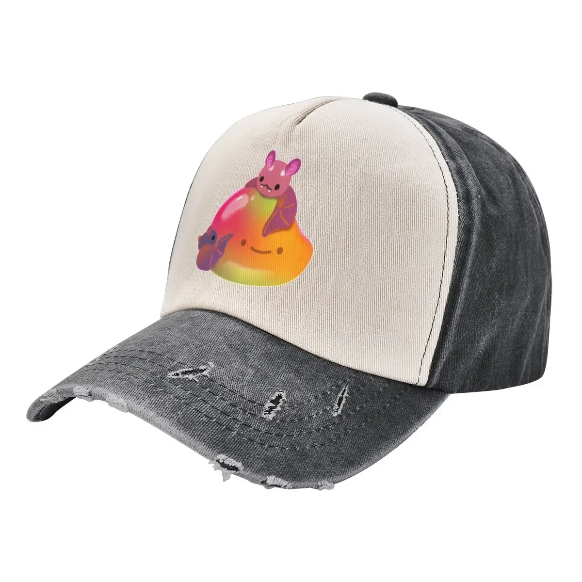 

Fruit and bat - pastel Baseball Cap Sunhat Sun Cap Woman Men's